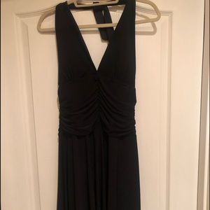Black Halter Cocktail Dress